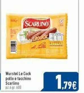 C+C Italmarket Scarlino Wurstel offerta