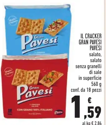 Pavesi Gran Pavesi Il Crackers 560 g