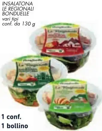 Conad Margherita Bonduelle Insalatona Le Regionali 130 g offerta