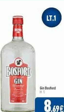 C+C Italmarket Bosford Gin offerta
