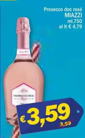 Miazzi Prosecco doc rosé 750 ml