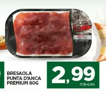 Interspar Bresaola Punta Anca Premium 80g offerta
