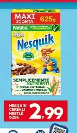 Interspar Nestlè Cereali Nesquik offerta