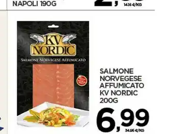 Interspar Kv nordic Salmone Norvigise Affumicato Salmone Norvegese Affumicato 200g offerta