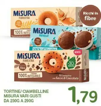 Interspar Misura 6 Ciambelline Integrali Fibrextra 230 G(ml) offerta
