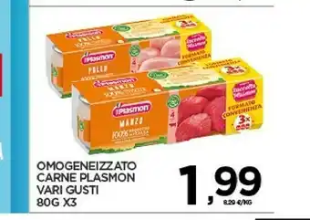 Interspar Plasmon Omogeneizzato Carne offerta