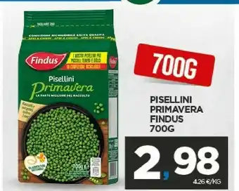 Interspar Findus Pisellini Parimavera offerta