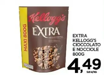 Interspar Kelloggs Kellogg's - Extra Cioccolato E Nocciole offerta