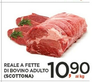 Interspar Reale A Fette Di Bovino Adulto Scottona offerta