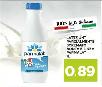 Interspar Parmalat Bontà E Linea Latte Parzialmente Scremato 1000 G(ml) offerta