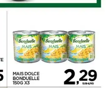 Interspar Bonduelle Mais 150 G(ml) offerta