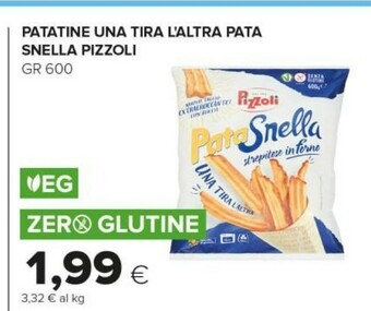 Tigre Pizzoli Patatine offerta