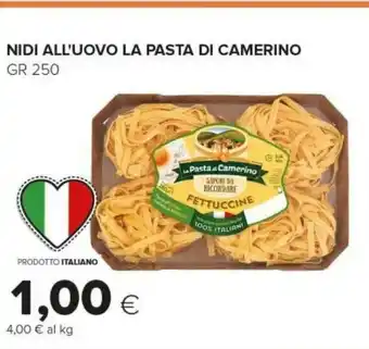 Tigre La pasta di camerino Pasta all'uovo offerta