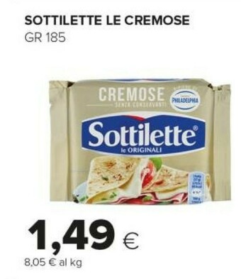 Tigre Sottilette offerta