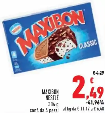 Conad City Nestlé Maxibon 384 g offerta
