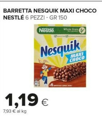 Tigre Nesquik Nesquik offerta