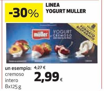 Coop Linea yogurt muller offerta