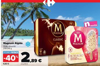 Carrefour Market Magnum algida offerta