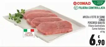 Conad City Conad Arista a Fette di Suino Percorso Qualità offerta