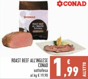 Conad City Conad Roast Beef All'Inglese sottofesa offerta