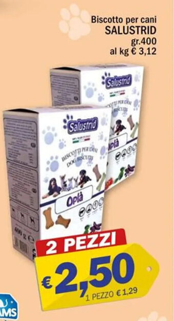 Ard Discount Salustrid Biscotto per cani 400 gr. offerta