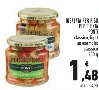 Conad City Ponti Insalata Per Riso Peperlizia 350 g offerta