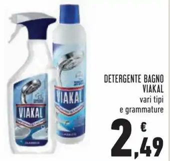 Conad City Viakal Detergente Bagno vari tipi offerta