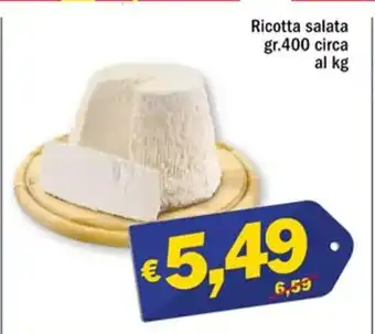 Ard Discount Ricotta salata circa gr.400 offerta