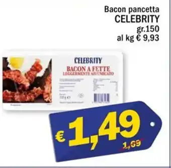 Ard Discount Celebrity Bacon pancetta gr.150 offerta