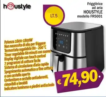 Ard Discount Houstyle Friggitrice ad aria modello FR5001 lt.5 offerta