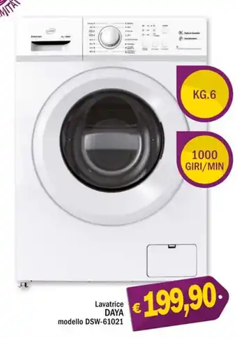Ard Discount Daya Lavatrice modello DSW-61021 offerta
