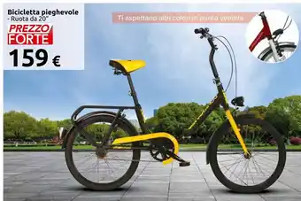Carrefour Iper Bicicletta pieghevole offerta