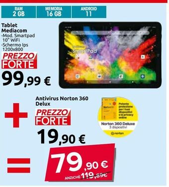 Carrefour Iper Tablet mediacom offerta