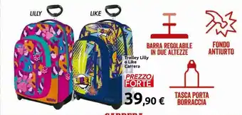 Carrefour Iper Trolley lilly o like carrera offerta