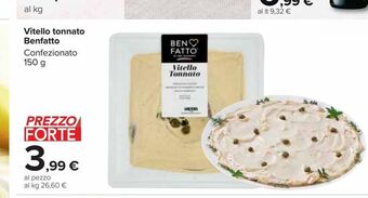 Carrefour Market Vitello tonnato benfatto offerta
