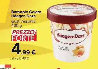 Carrefour Market Barattolo gelato haagen dazs 400 g offerta