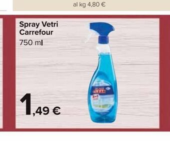 Carrefour Market Spray vetri carrefour offerta