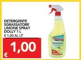 TuoDi Detergente sgrassatore limone spray dolly offerta