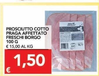 TuoDi Prosciutto cotto praga affettato freschi borgo offerta
