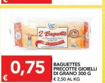Baguettes precotte gioielli di grano