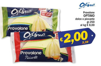 Ard Discount Optimo Provolone dolce o piccante gr.250 offerta