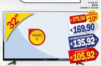 Ard Discount Bolva Tv Led 32'' modello S-322110 offerta