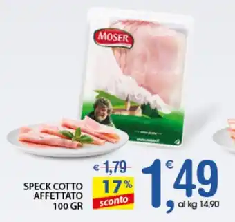 Speck Cotto Affetato 100 gr