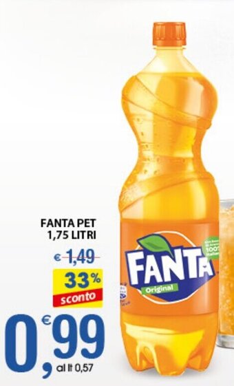 Fanta Pet 1,75 litri