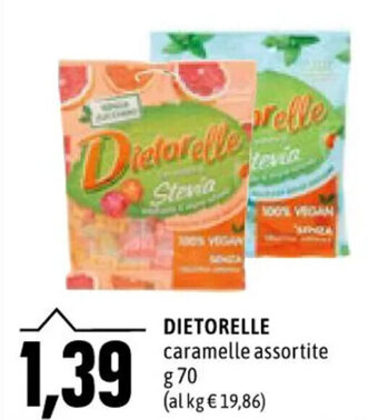 Emi Supermercati Dietorelle caramelle assortite g 70 offerta