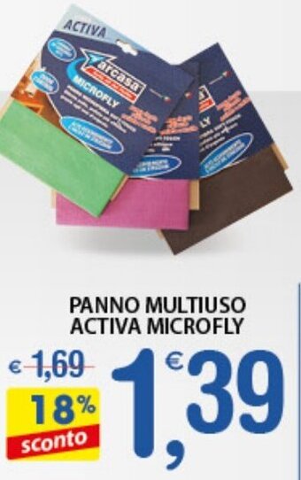 Qui Discount Panno Multiuso Activa Microfly offerta
