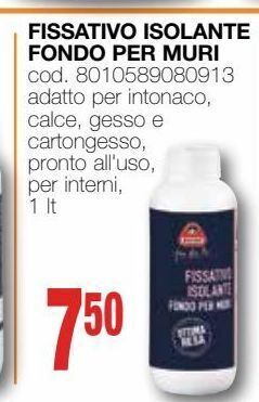 Mondo Brico Fissativo isolante fondo per muri offerta
