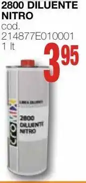 2800 diluente nitro