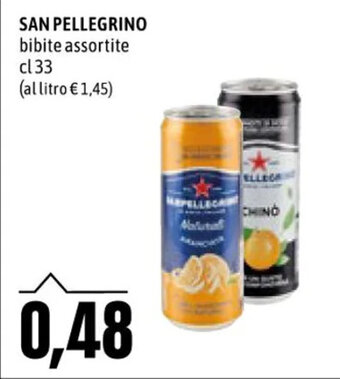 Emi Supermercati San Pellegrino bibite assortite cl 33 offerta