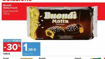 Carrefour Market Buondi motta facititi offerta